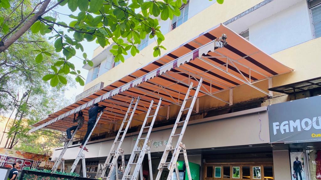 Retractable Folding Awning Canopy